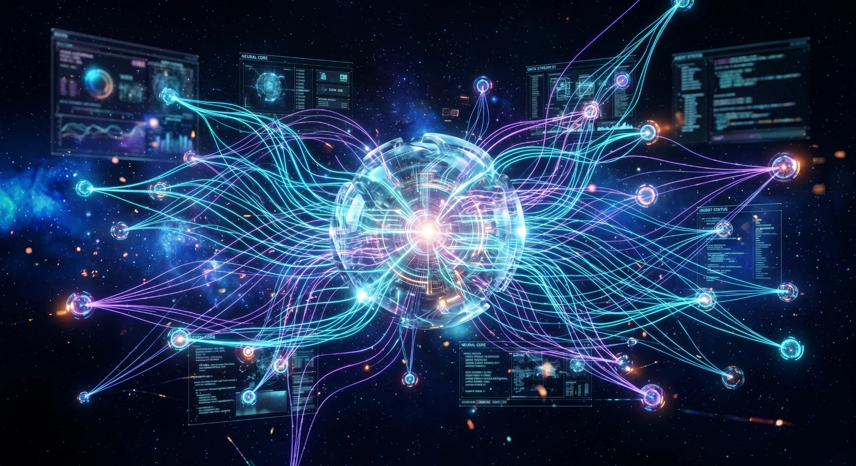 SWARM Intelligence Layer connecting sensors, robots, AI agents and dashboards